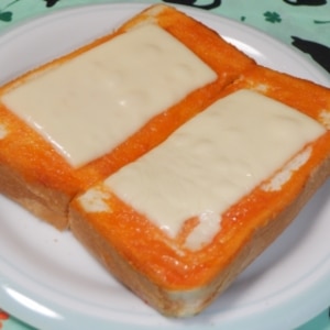 チーズのオーロラソーストースト